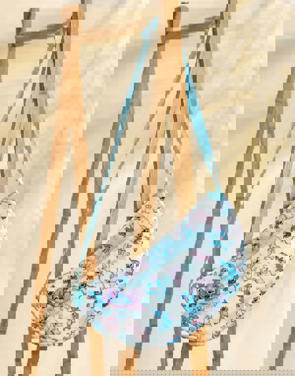 Lilo & Stitch Womens Blue Sling Bum Bag (One Size)