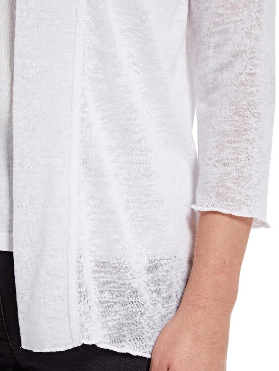 PennyPlain Cardi 3qs - White