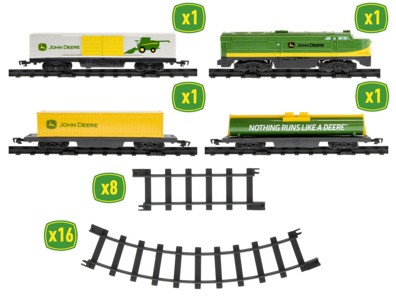 Lionel John Deere - 28 Piece Train Set