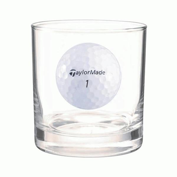 Personalised Golf Ball Whisky Glass - lifestyle shot