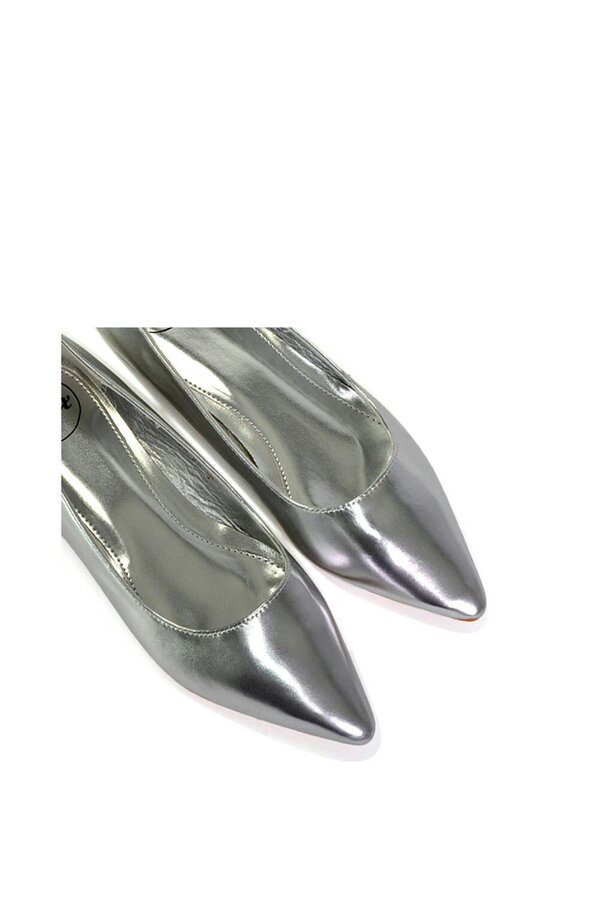 XY LONDON Pointed Toe Slip on Flat Ballerina Pump Shoes