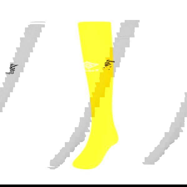 Umbro Childrens/Kids Classico Socks - Blazing Yellow/Carbon - 