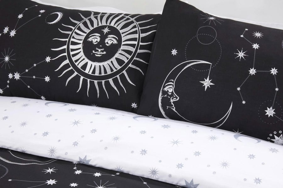 HomeSpace Direct Moon and Stars Duvet Cover Sets