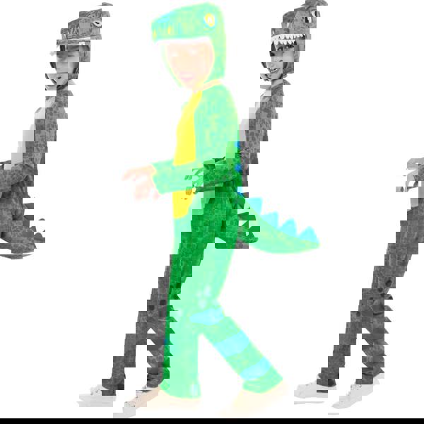 Bristol Novelty Childrens/Kids Friendly Dinosaur Costume Set - Green - 