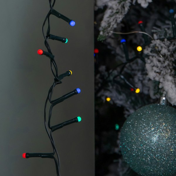 Samuel Alexander 9m 360 LED Battery Operated Christmas BerryBrights String Lights in Multi-Coloured