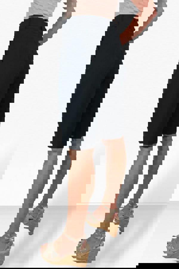 Paulo Due Women's Smart Pleated Tailored Shorts