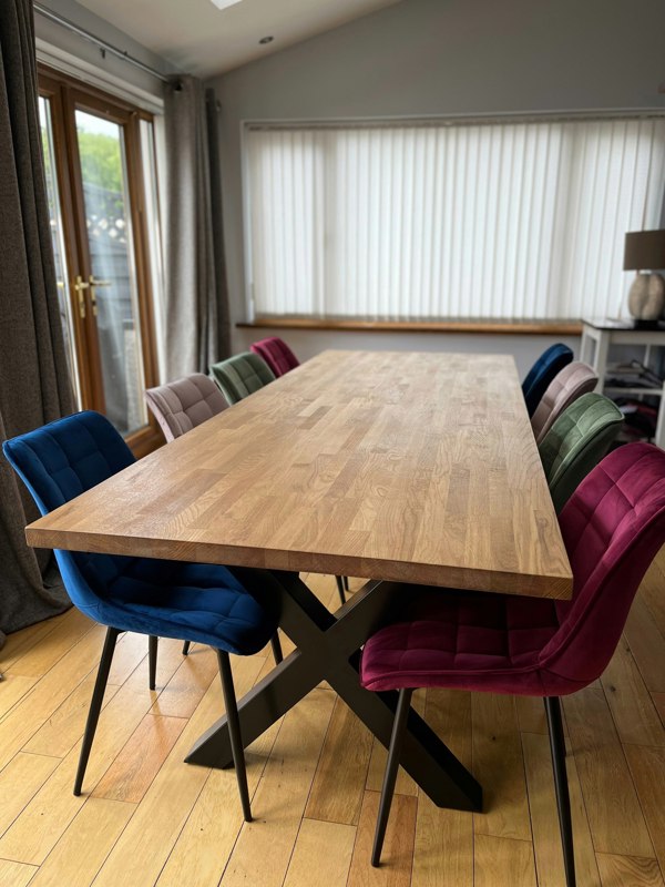 The Bespoke Carpentry Co Solid Oak Dining Table