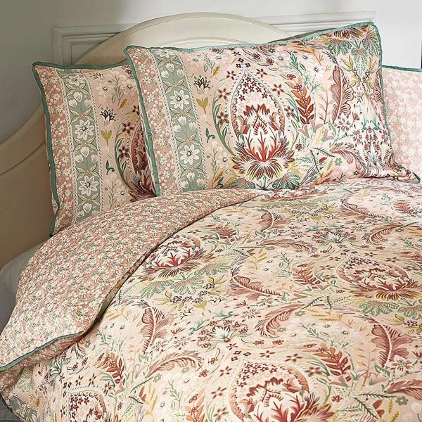 Museum Selection Floral Damask Double Duvet Set