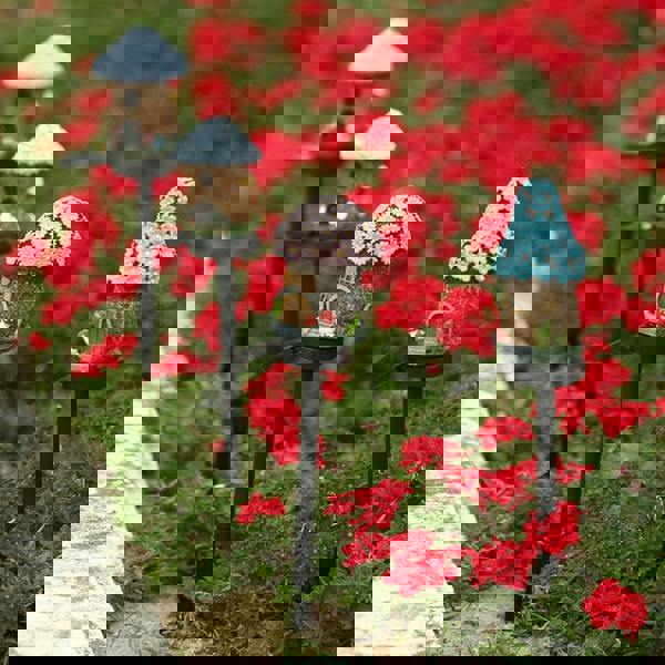 Leaper Solar-Powered Resin Cartoon House Ground Lights