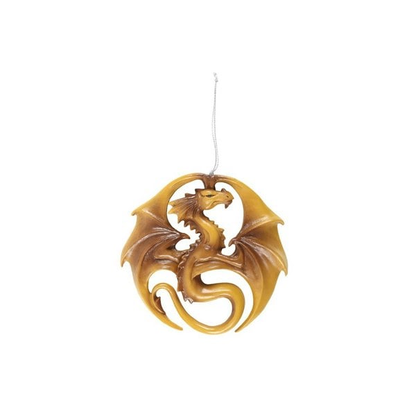 Serano Dragon Medal Hanging Ornament by Anne Stokes