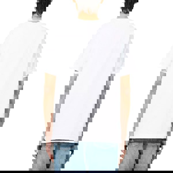 Casablanca Tennis Club Icon Crewneck White T-Shirt