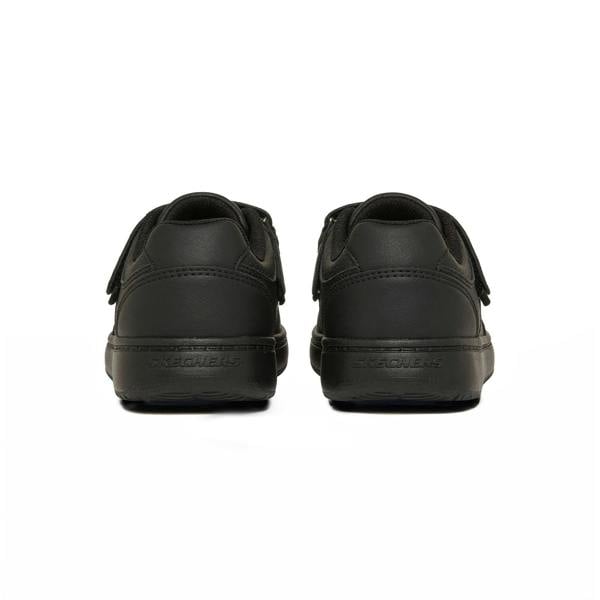 Skechers QUICK STREET LITE School Shoes in Black