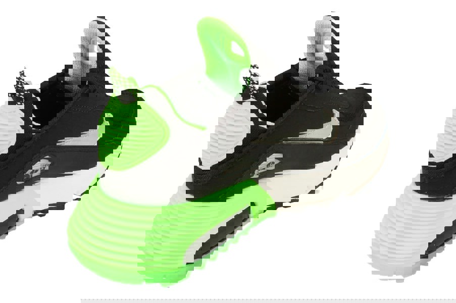 Nike Air Max 2090 C/S GS Trainers Dh9738  004 - Black Chrome Green Strike 004 - Photo 2