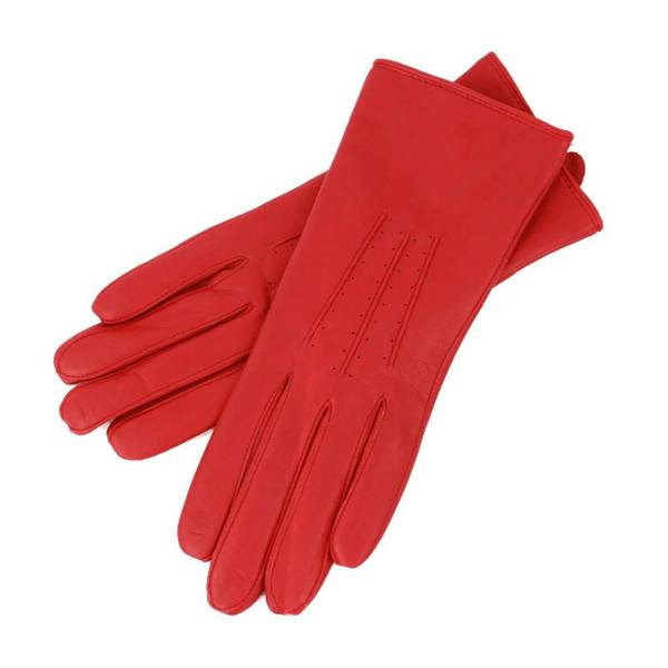 Eastern Counties Leather Womens/Ladies Serena Leather Gloves - Red - 