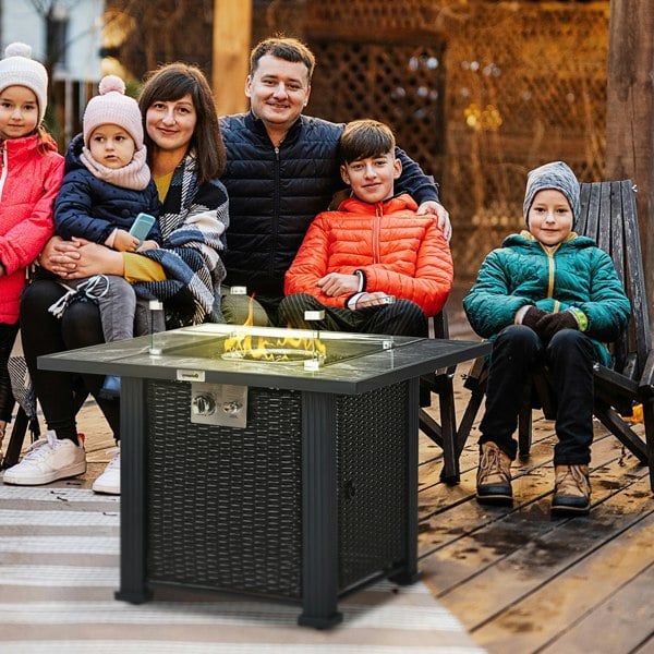 Wicker Fire Pit