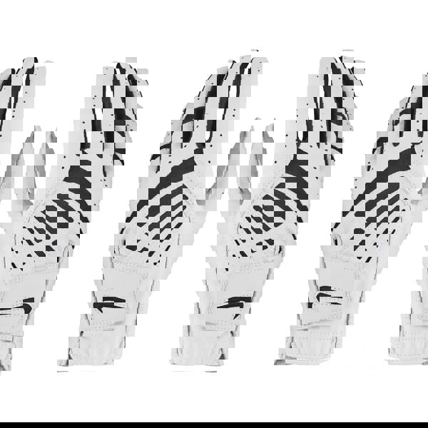 Nike Womens/Ladies Dura Feel IX Right Hand Golf Glove - White/Black - 