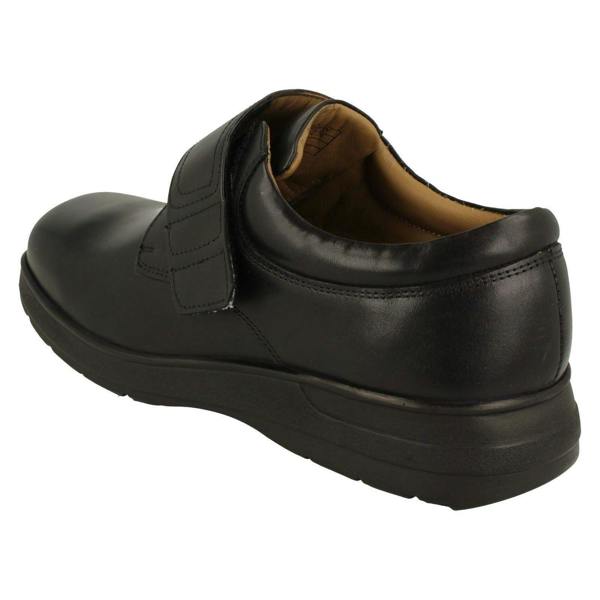 DB Shoes Mens DB Smart Casual Hook And Loop Shoes With Removable Footbed Benny