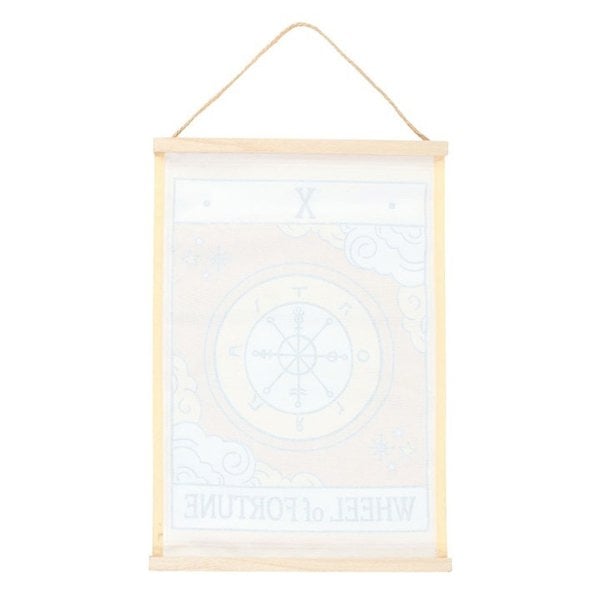 Serano The Wheel of Fortune Vintage Tarot Wall Hanging