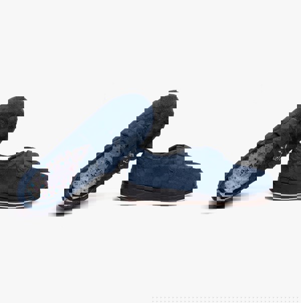 Padders CAMILLA Womens Slippers Denim Blue