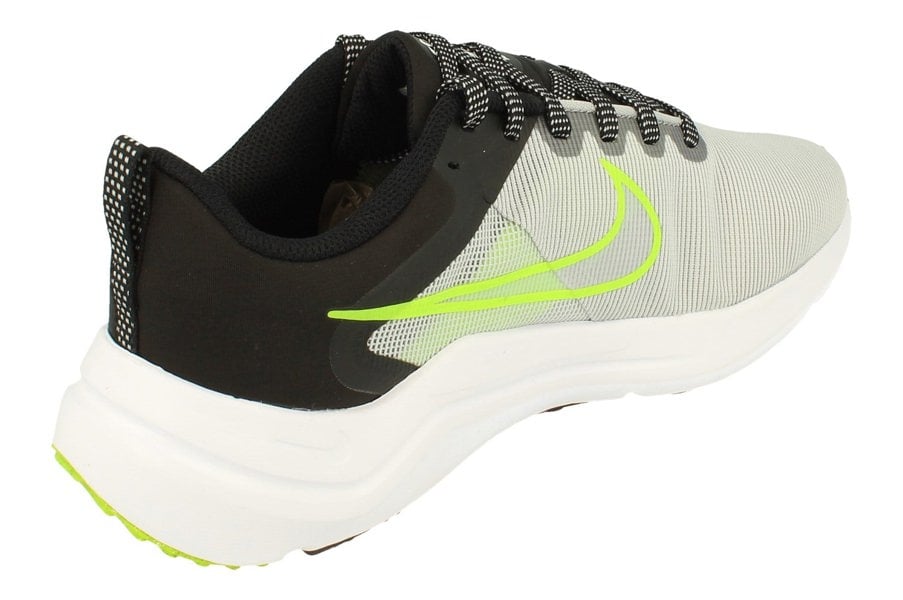 Nike Downshifter 12 Mens Dd9293  011 - Wolf Grey White Black Volt 011 - Photo 2