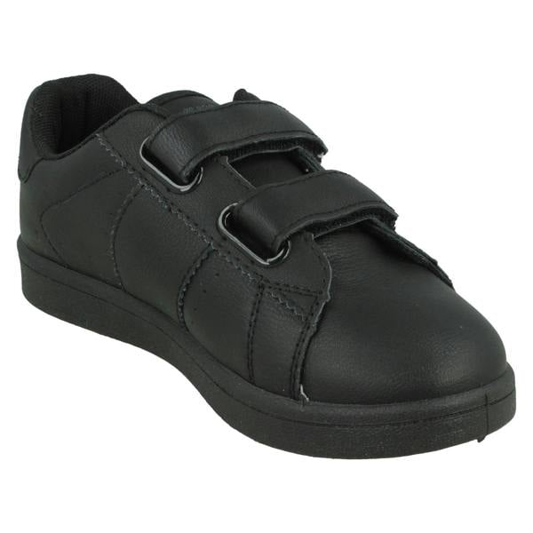 Penguin Boys Penguin Formal Trainers School Shoes Marble PEN4042