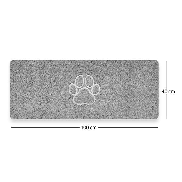 Nicoman Embossed Spaghetti Loofah Anti Slip Shower Mat - Paw