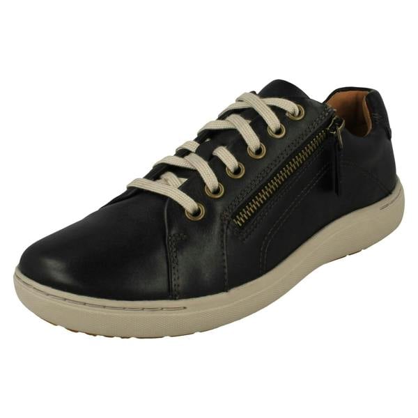 Clarks Ladies Clarks Casual Lace Up Trainers - Nalle Lace