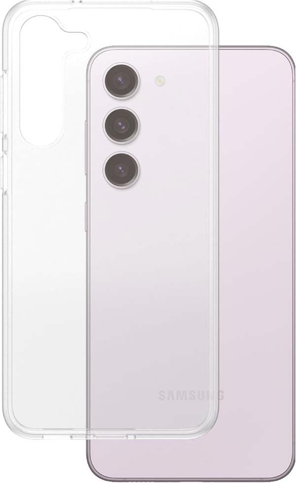 PanzerGlass Panzer Glass Safe Soft TPU Case for Samsung Galaxy S23 Plus 6.6" Clear - SAFE95321