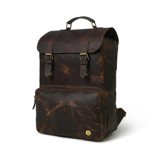 Layne Vintage Leather Backpack - DÖTCH CLUB