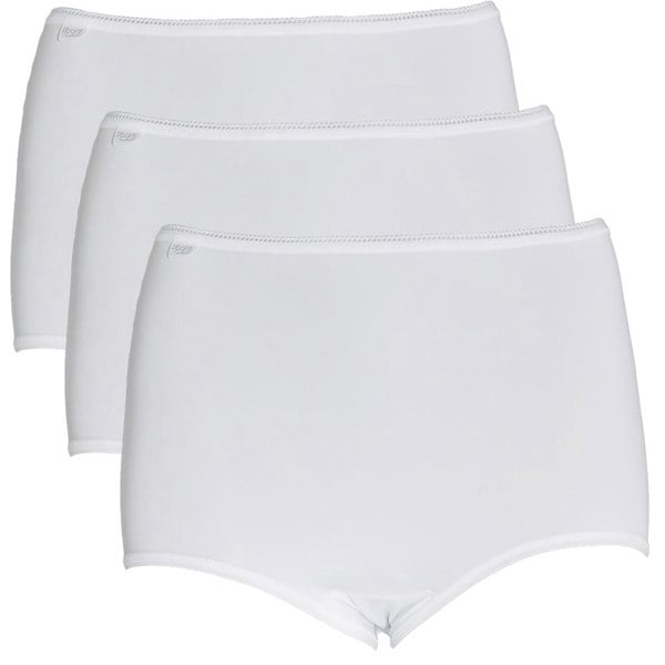Sloggi 24/7 3-Pack Microfibre Maxi Briefs, White