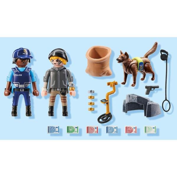 Playmobil Police Search - 71731 Playset