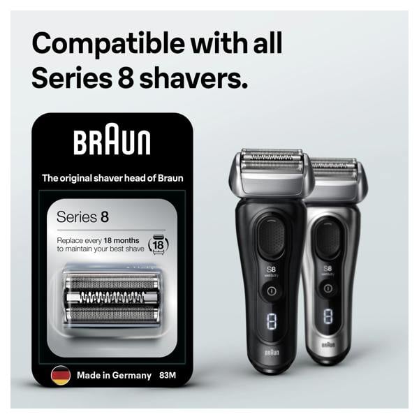 Braun Series 8 83M Shaver Head Replacement