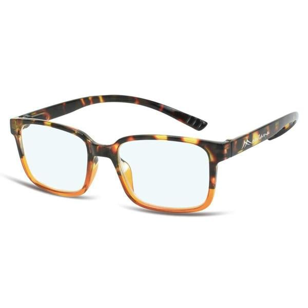 Montana Reading Glasses BLFMNR2 B 0.00 Tortoise Men Blue Light Blocking