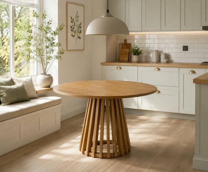 Outdoor Living Kayci Dining Table - Oak