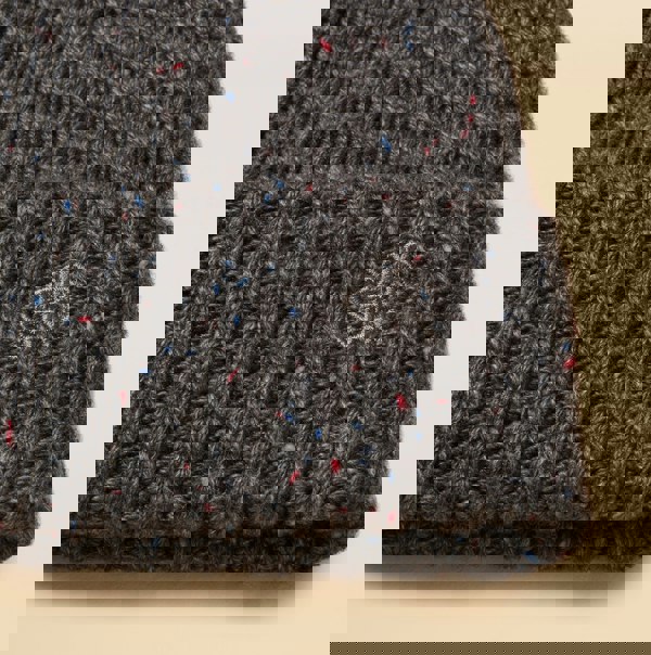 Joules HAMMOND Mens Beanie Grey