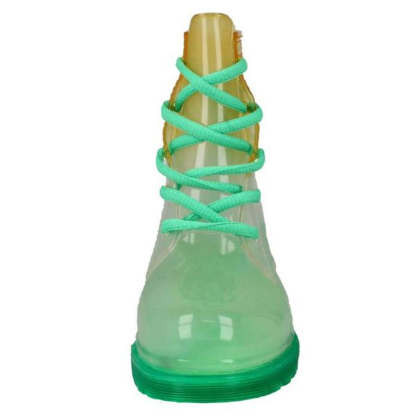 Spot On Girls Spot On Gradiant Transparent Lace Up Welly Boot