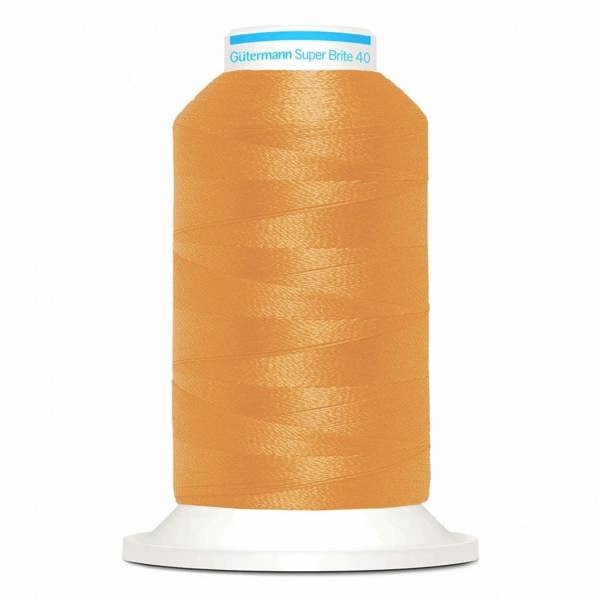 Gutermann Super Brite Polyester 40 Embroidery Thread 1000m Polyester Thread Suitable For Embroidery