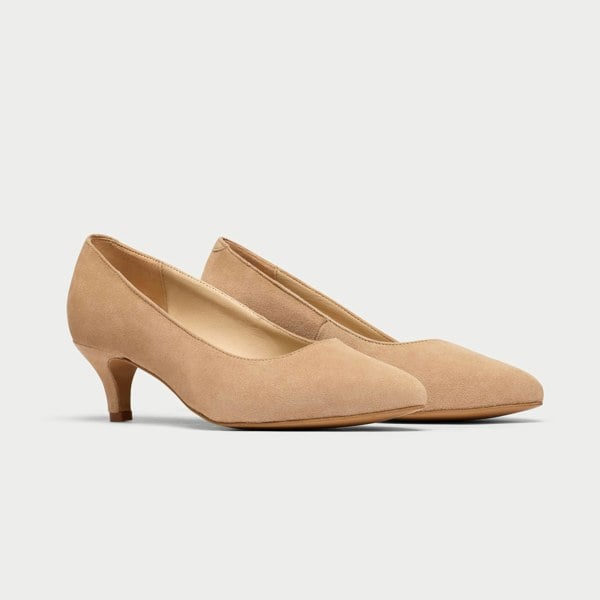 Calla Ava Shoes - Taupe Suede