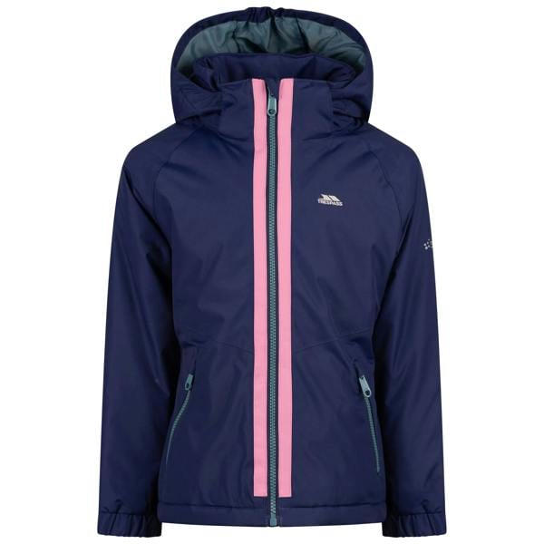 Trespass Girls Rossa Padded Waterproof Jacket - Sapphire Blue - 
