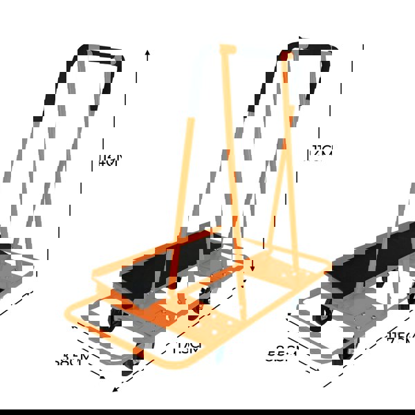 Monster Racking Dry Wall Cart Plasterboard Trolley