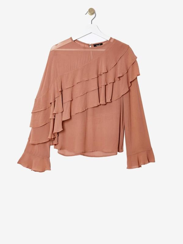 Rose & Nancy Isla Frill Blouse