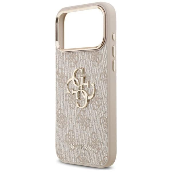 Guess Big 4G Classic Logo Case for iPhone 17 Pro Max 6.9" Rose Gold - GUHCP17X4GMGCPI