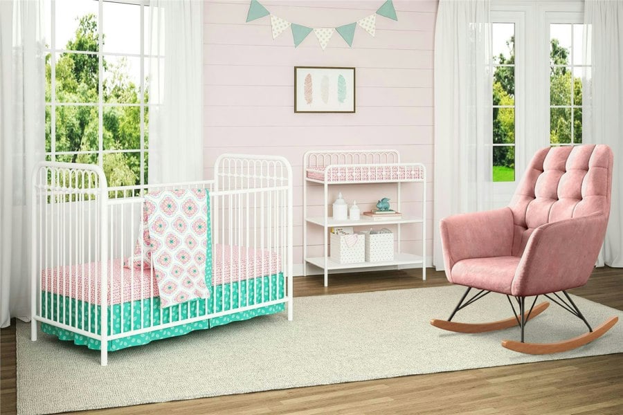 Dorel Home Ivy Baby Changer in Metal White