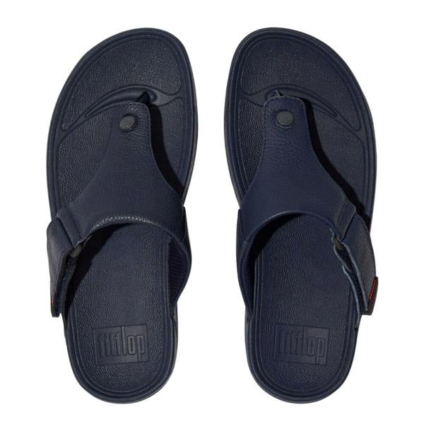 Fit Flop Mens Trakk ll Toe Post Sandals - Navy - 