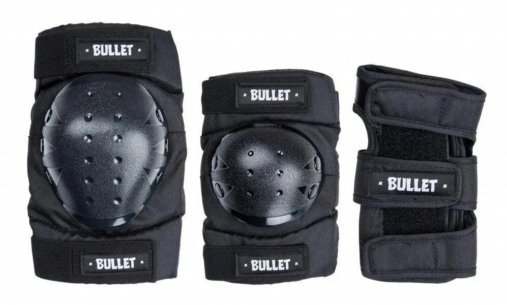 Bullet Pads Adult Triple Skate Pad Set