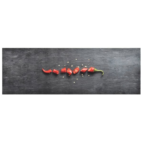 Berkfield Kitchen Carpet Washable Pepper 60x300 cm