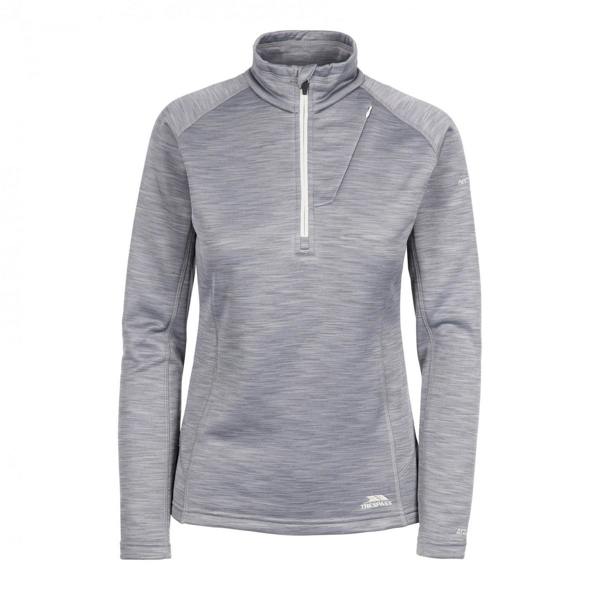 Trespass Womens/Ladies Fairford Fleece Top - Grey - 