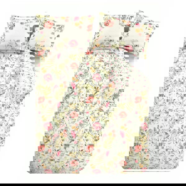 Catherine Lansfield Ella Poppy Cream Duvet Cover Set