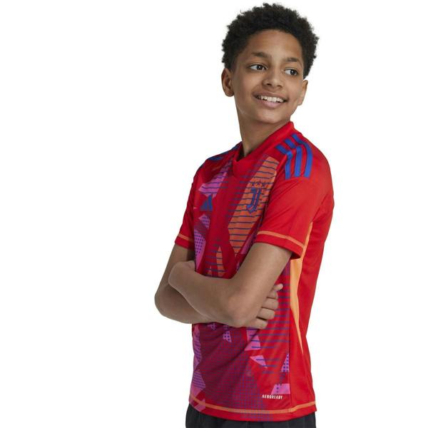 Adidas Childrens/Kids Juventus FC Goalkeeper Jersey - Red - 