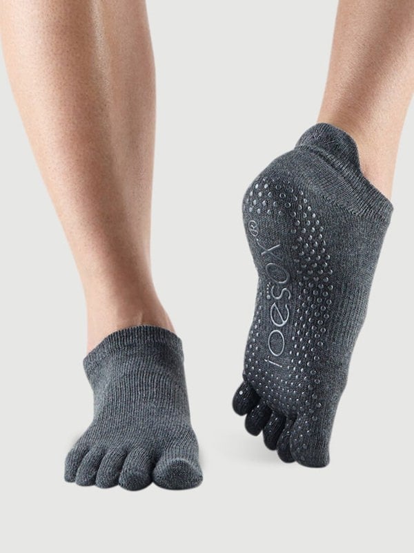 ToeSox Low Rise Full Toe Women's Yoga Grip Socks